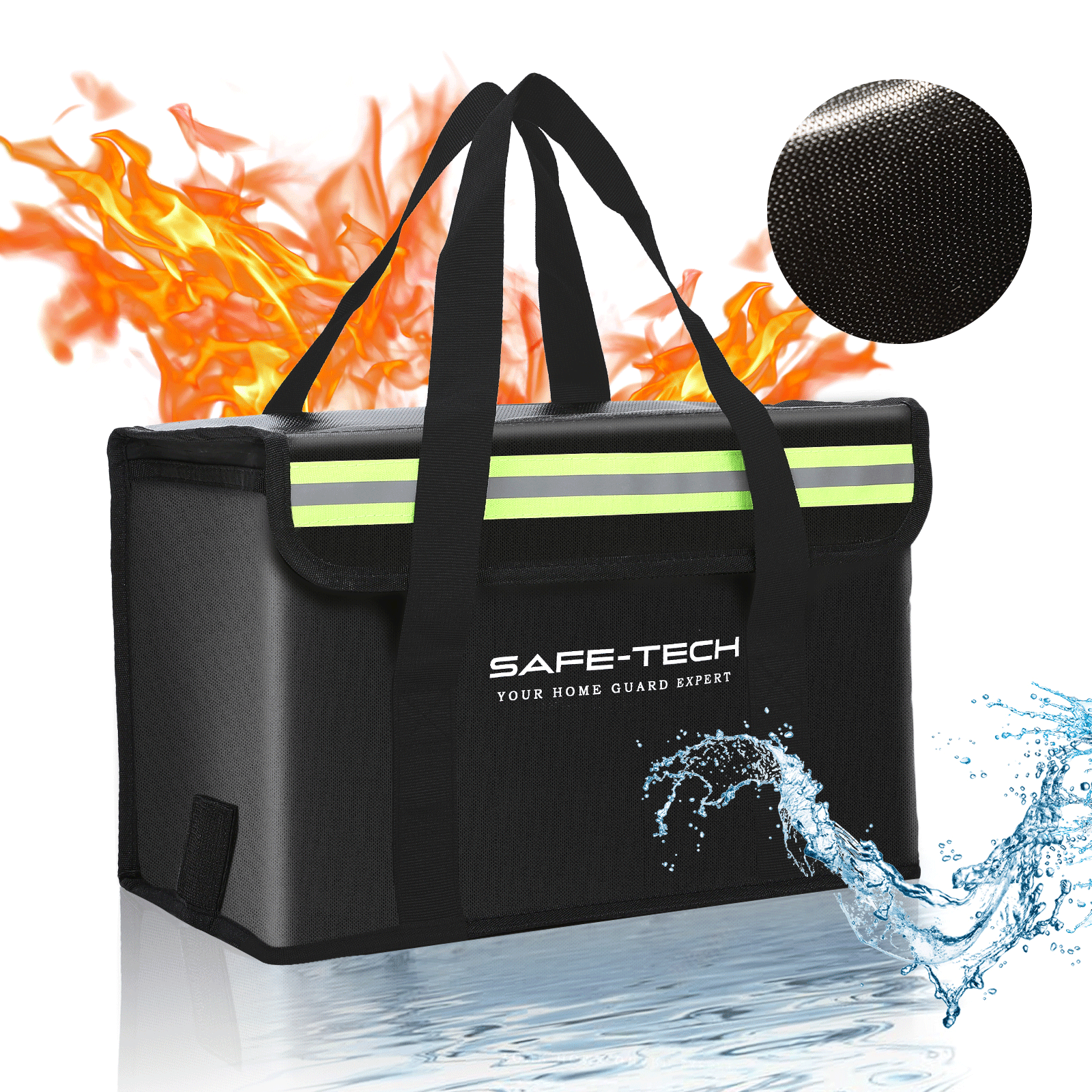 UPGRADED Lithium Battery Bag, 14? x 7.8 ? x 9.5?
